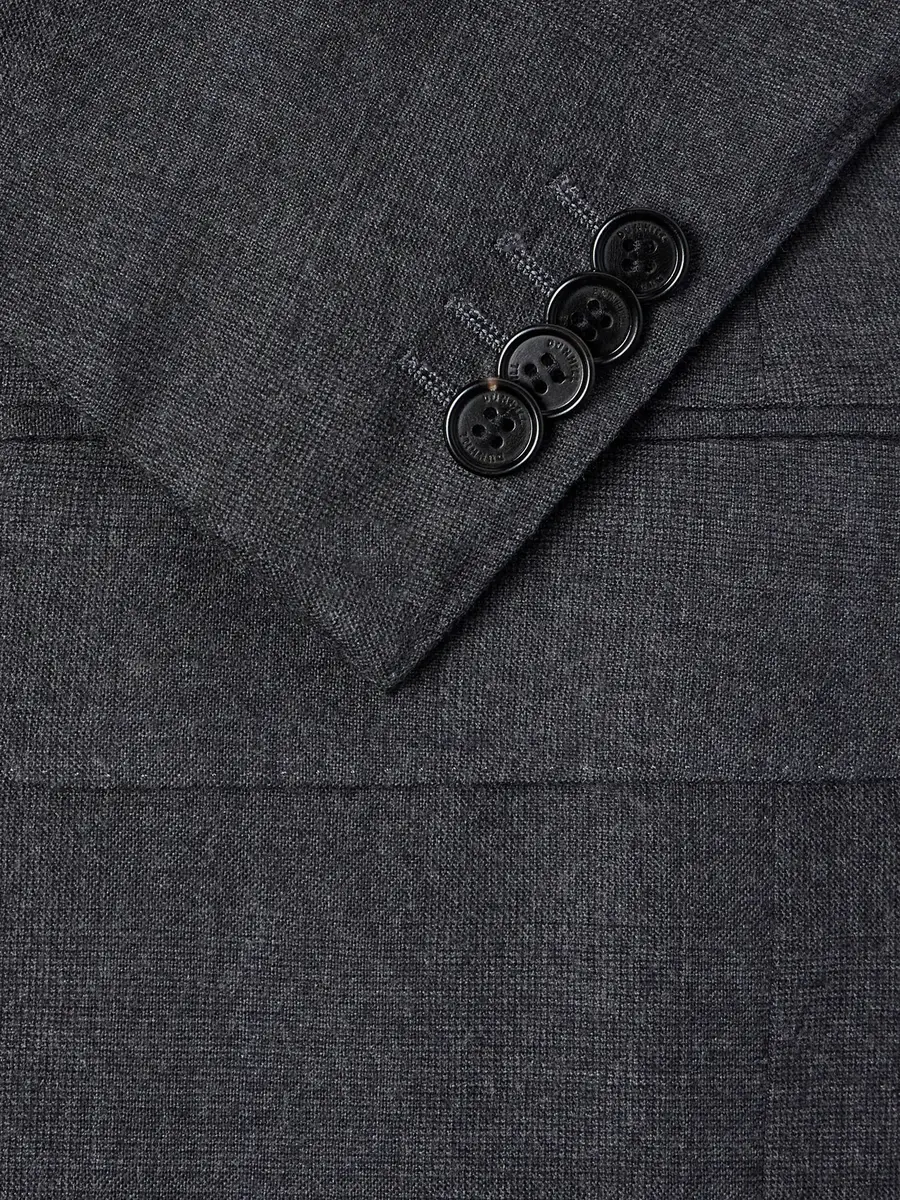 dunhill Double-Breasted Wool and Cashmere-Blend Suit Jacket - Men | Thumbnail 2