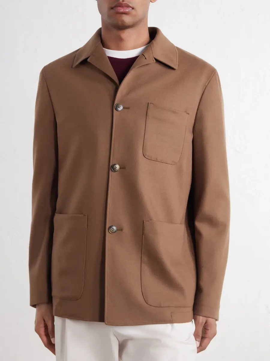 Canali Wool-Blend Jacket - Men | Thumbnail 3 Canali Wool-Blend Jacket - Men | Thumbnail 3