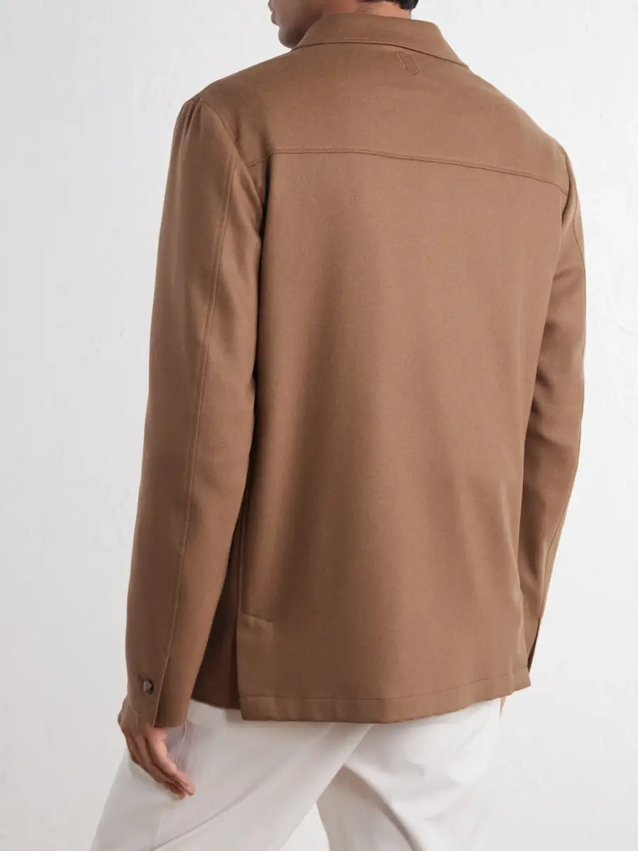 Canali Wool-Blend Jacket - Men | Thumbnail 4 Canali Wool-Blend Jacket - Men | Thumbnail 4