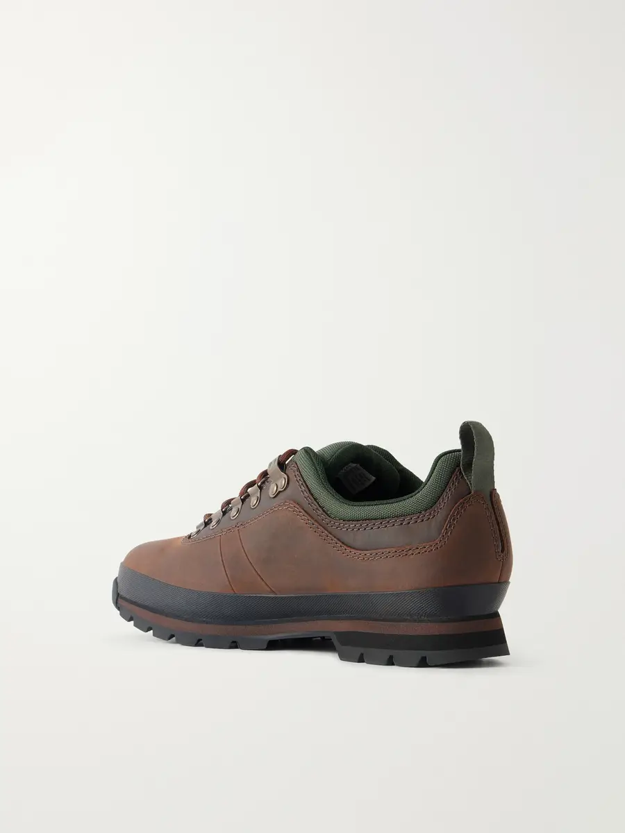 Timberland Euro Hiker Canvas-Trimmed Leather Hiking Boots - Men | Thumbnail 4 Timberland Euro Hiker Canvas-Trimmed Leather Hiking Boots - Men | Thumbnail 4