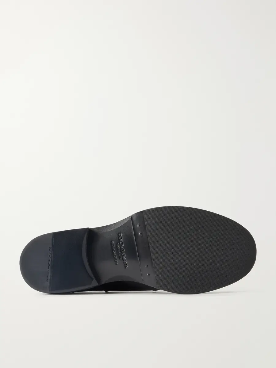 Dolce & Gabbana Formale Leather Derby Shoes - Men | Thumbnail 3