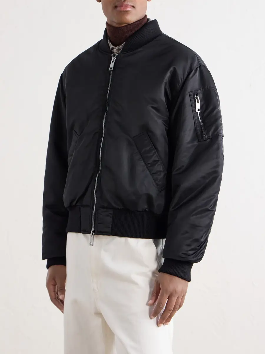 OFFICINE GÉNÉRALE Javier Padded Shell Bomber Jacket - Men | Thumbnail 3 OFFICINE GÉNÉRALE Javier Padded Shell Bomber Jacket - Men | Thumbnail 3