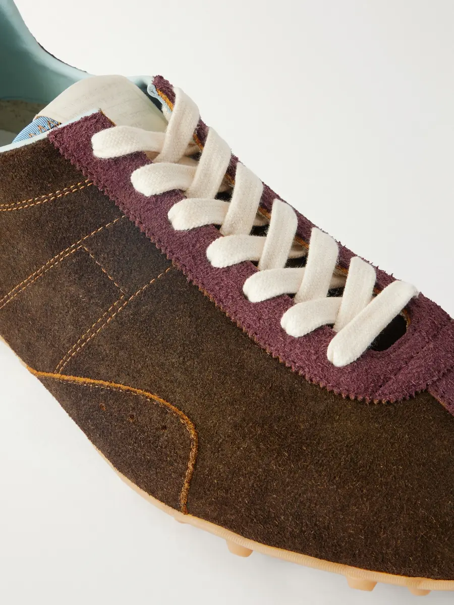 Maison Margiela Sprinters Panelled Suede Sneakers - Men | Thumbnail 5 Maison Margiela Sprinters Panelled Suede Sneakers - Men | Thumbnail 5