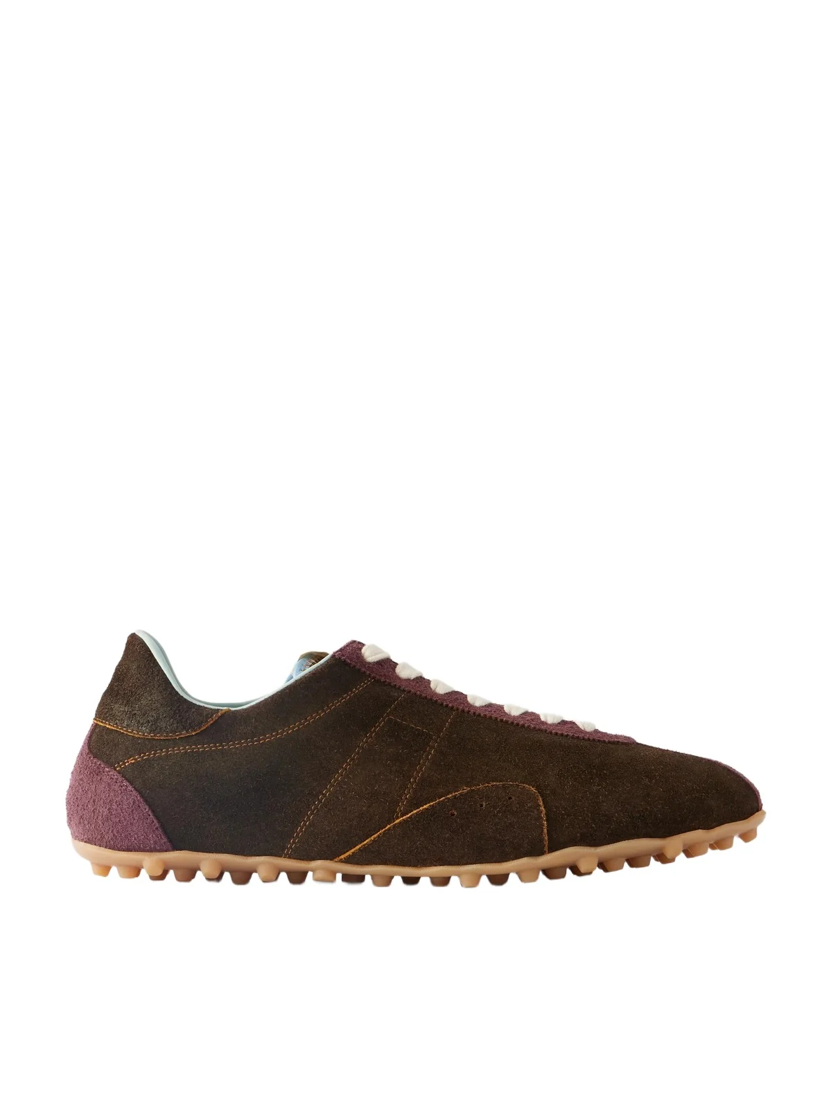Maison Margiela Sprinters Panelled Suede Sneakers - Men