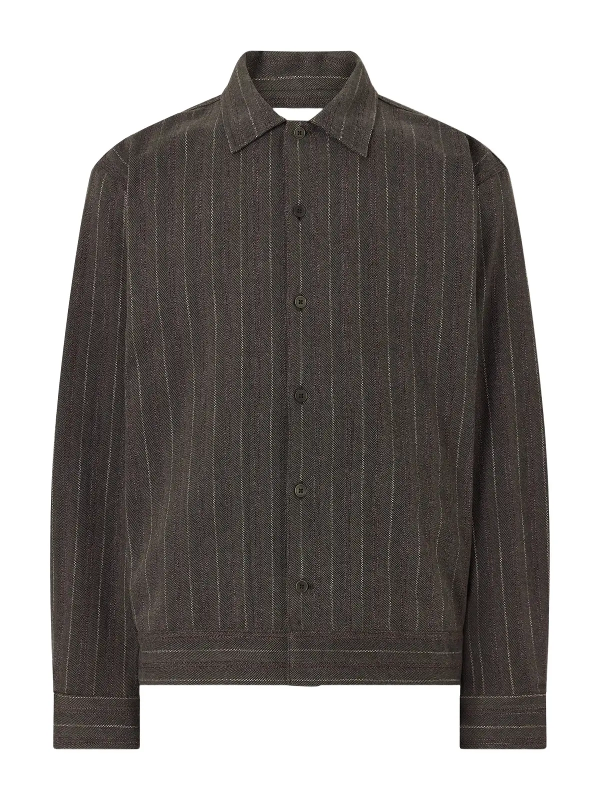 NN07 Reed 50091 Striped Cotton-Blend Overshirt - Men