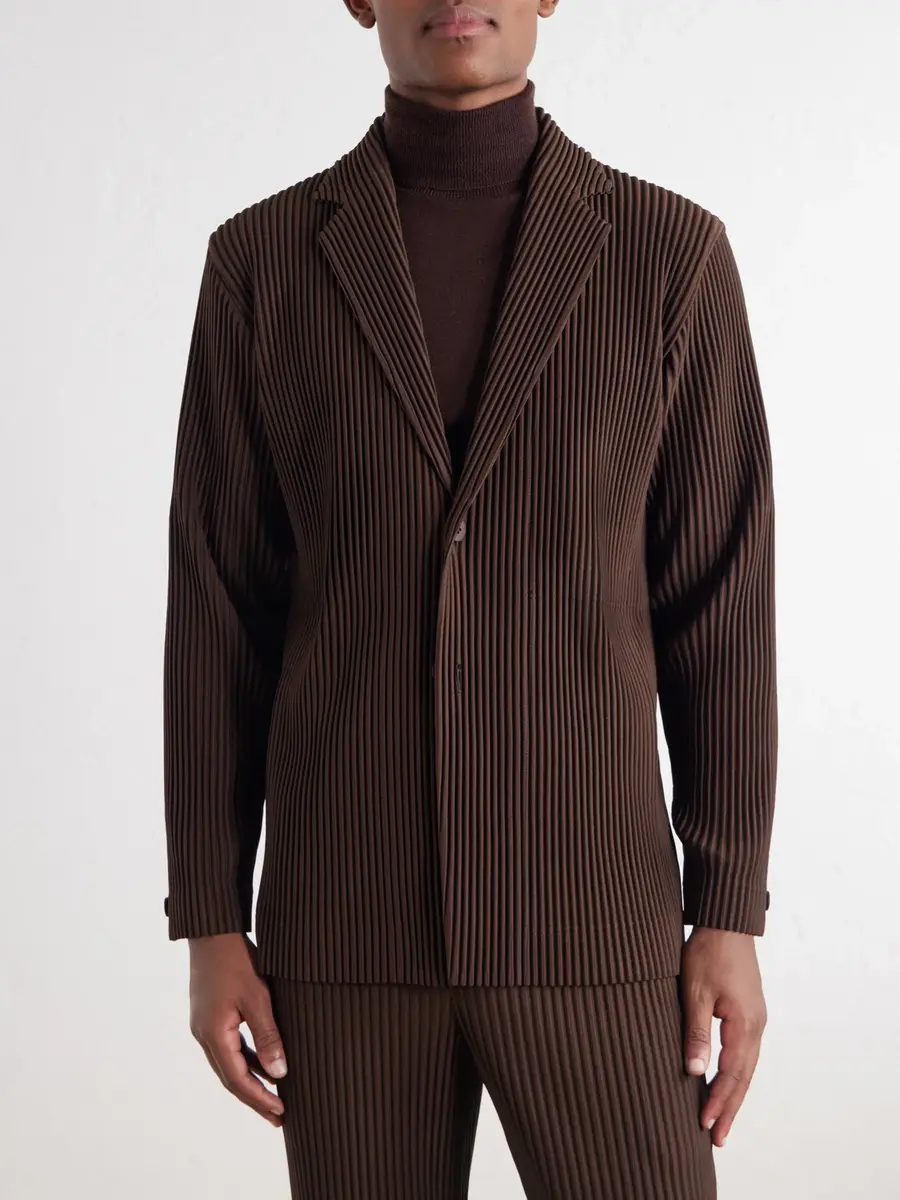 Homme Plissé Issey Miyake Plissé Blazer - Men | Thumbnail 3 Homme Plissé Issey Miyake Plissé Blazer - Men | Thumbnail 3