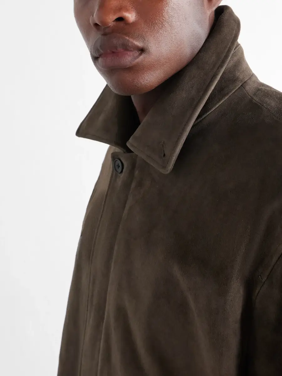 ssstein Panelled Suede Blouson Jacket - Men | Thumbnail 6 ssstein Panelled Suede Blouson Jacket - Men | Thumbnail 6