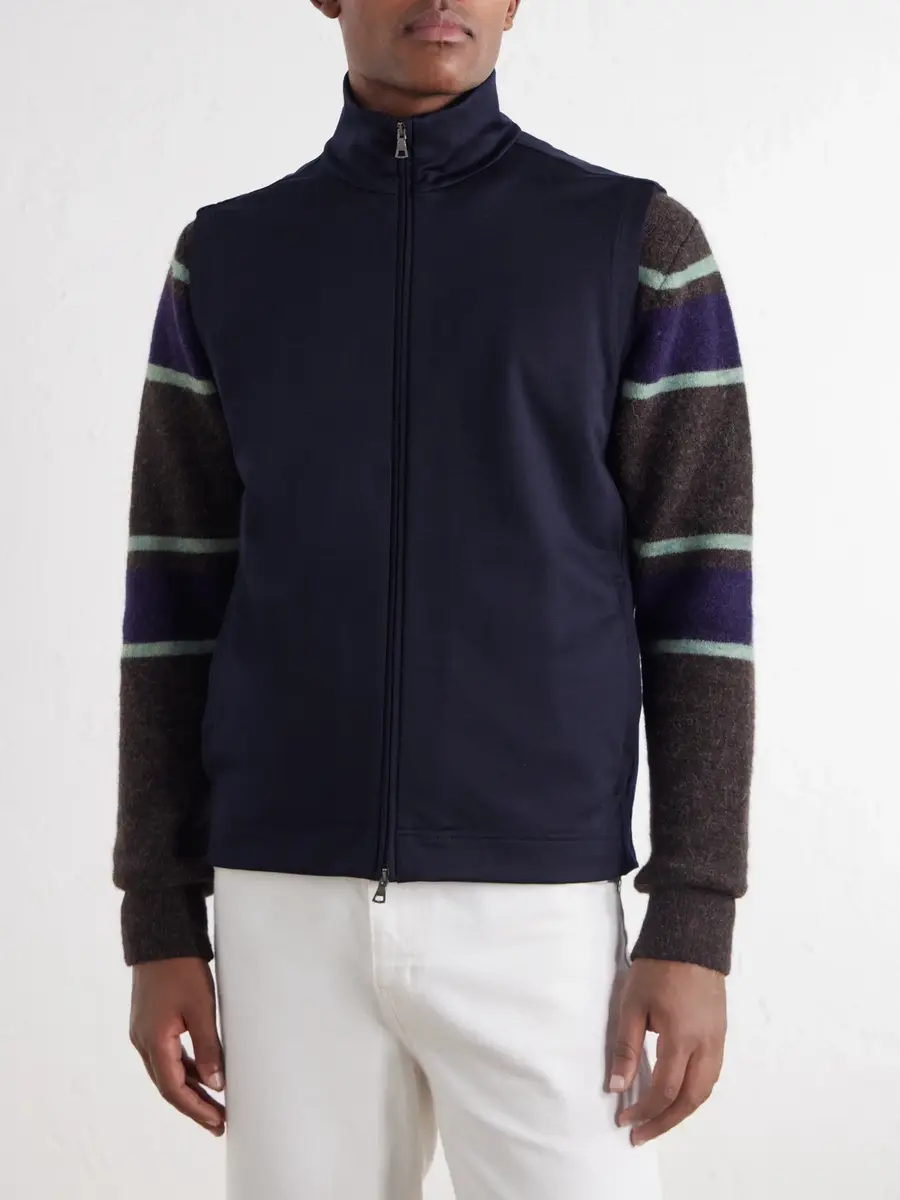 Orlebar Brown Dorien Stretch-Jersey Gilet - Men | Thumbnail 3