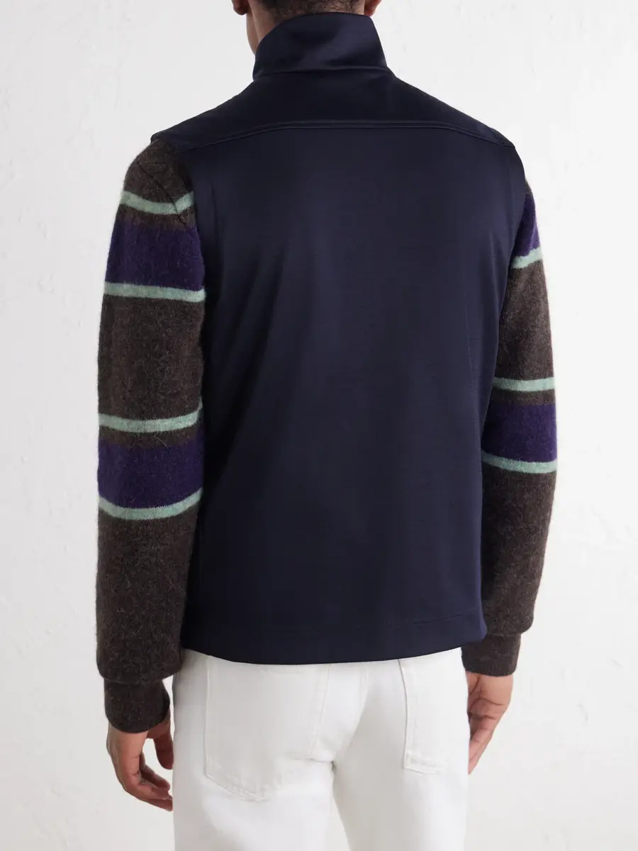 Orlebar Brown Dorien Stretch-Jersey Gilet - Men | Thumbnail 4