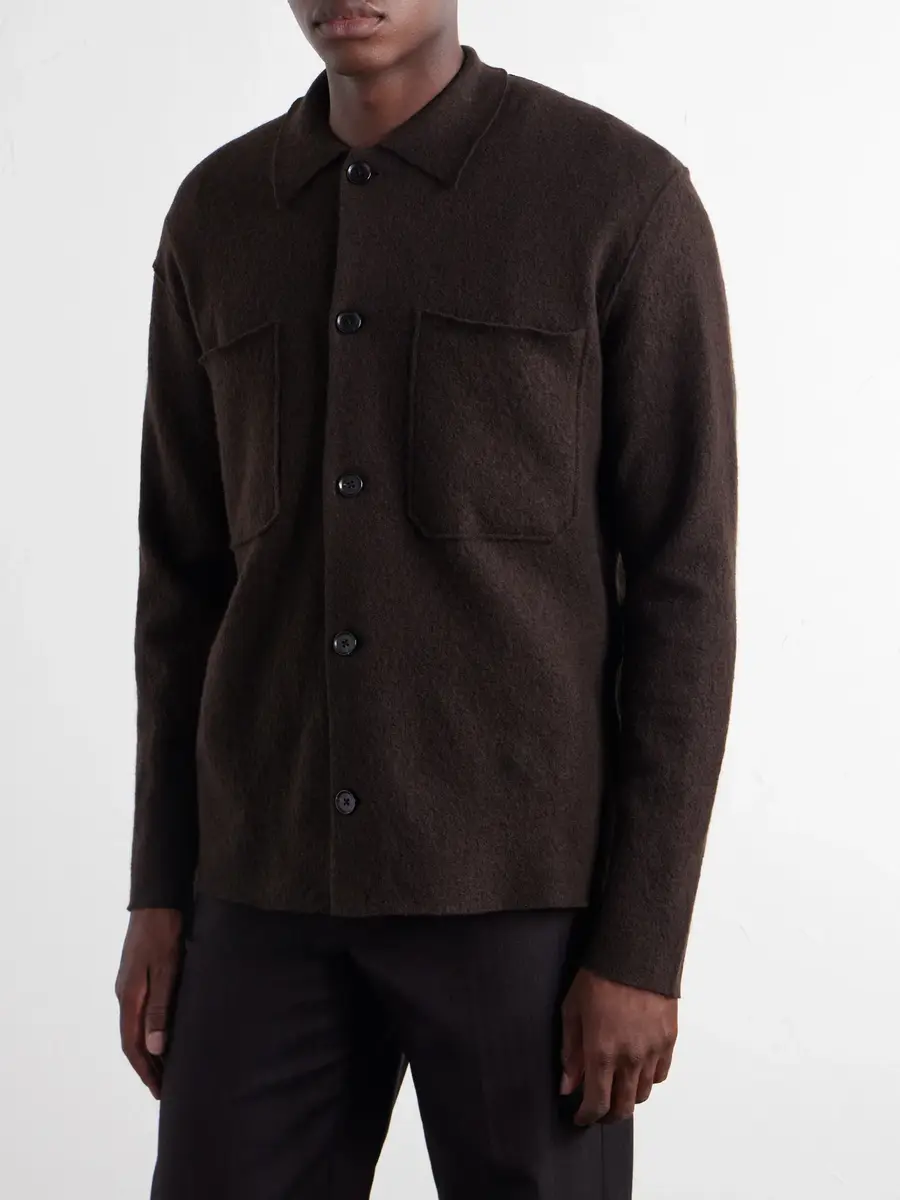 NN07 Jonas 6398 Merino Wool Overshirt - Men | Thumbnail 3 NN07 Jonas 6398 Merino Wool Overshirt - Men | Thumbnail 3