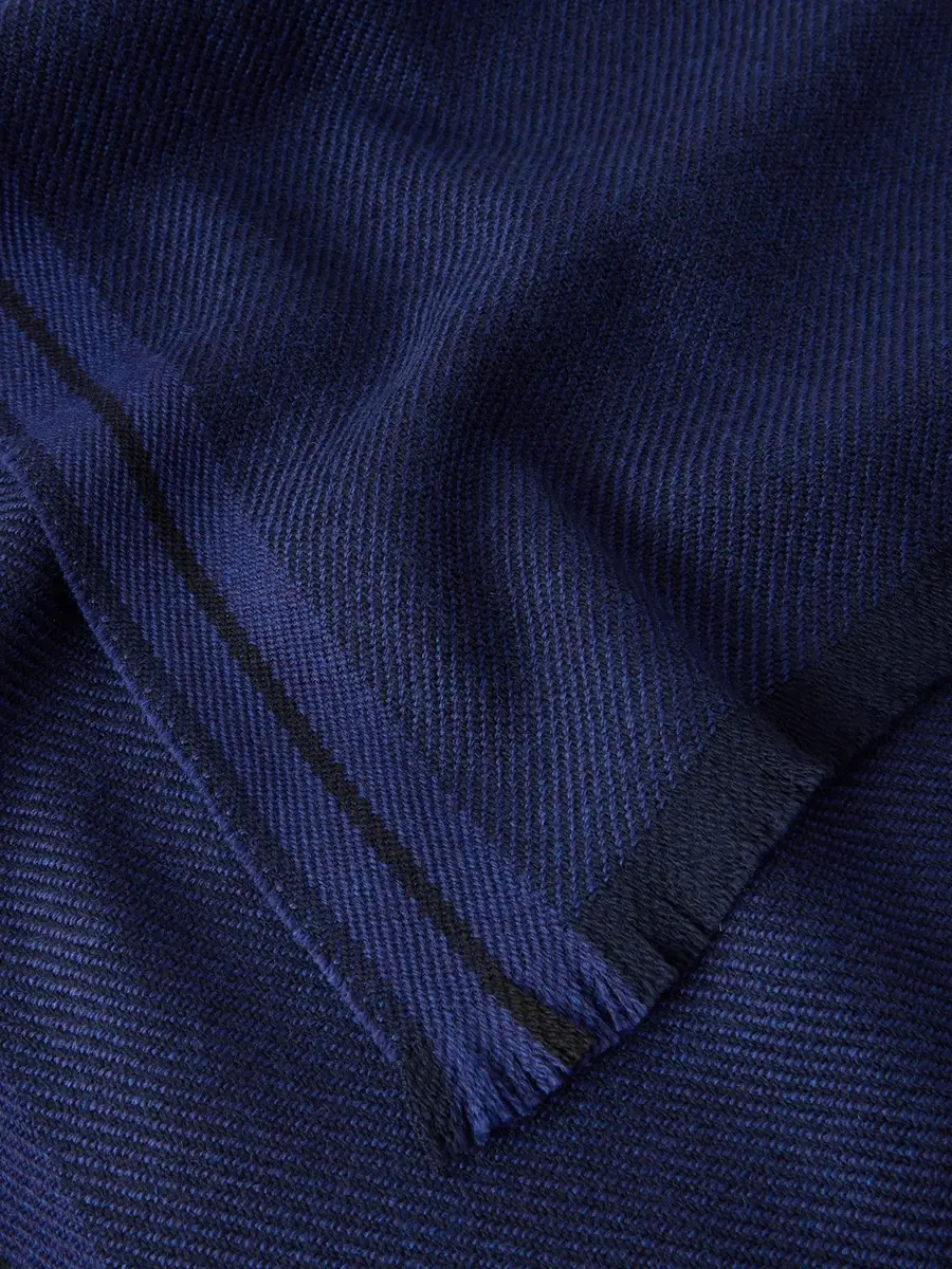 Zegna Wool Scarf - Men | Thumbnail 4 Zegna Wool Scarf - Men | Thumbnail 4