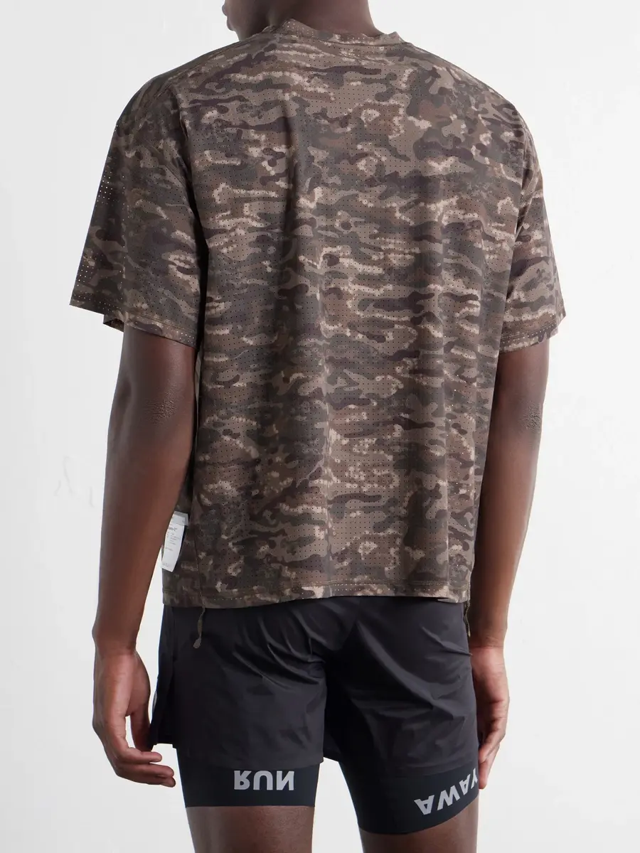 Satisfy Embellished Printed Space-O™ Mesh T-shirt - Men | Thumbnail 4