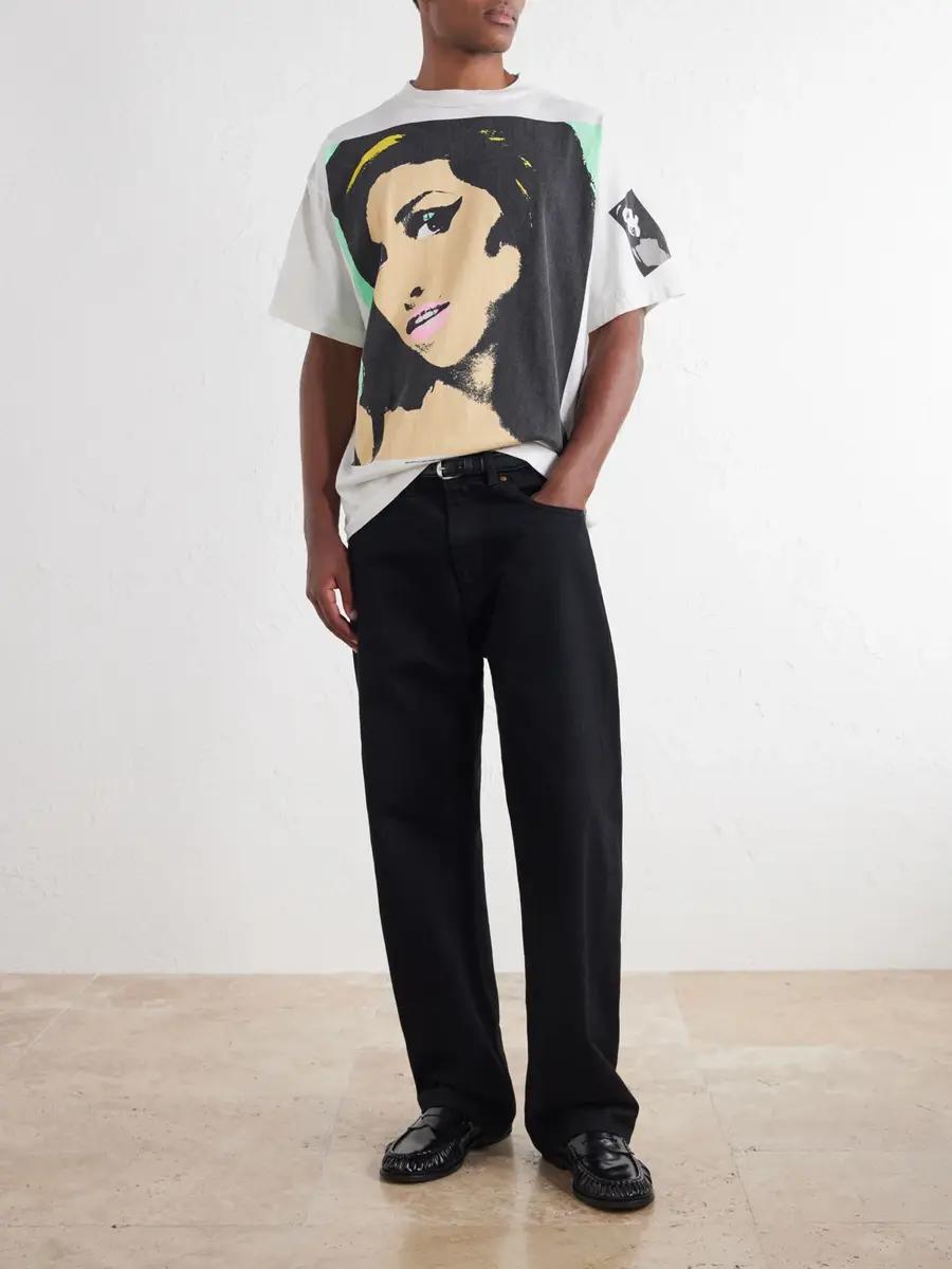 SAINT Mxxxxxx Amy Printed Cotton-Jersey T-Shirt - Men | Thumbnail 2 SAINT Mxxxxxx Amy Printed Cotton-Jersey T-Shirt - Men | Thumbnail 2