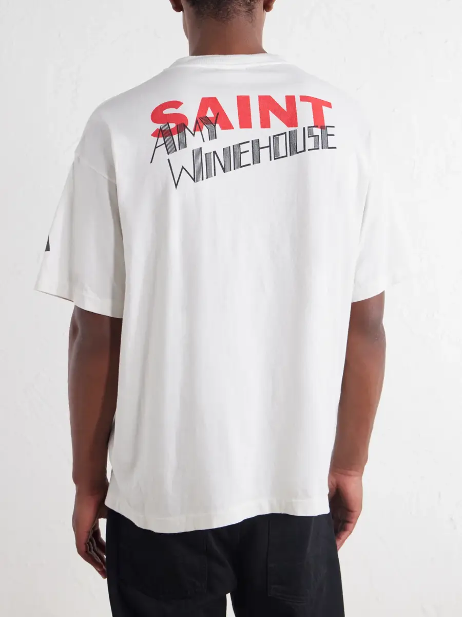 SAINT Mxxxxxx Amy Printed Cotton-Jersey T-Shirt - Men | Thumbnail 4 SAINT Mxxxxxx Amy Printed Cotton-Jersey T-Shirt - Men | Thumbnail 4