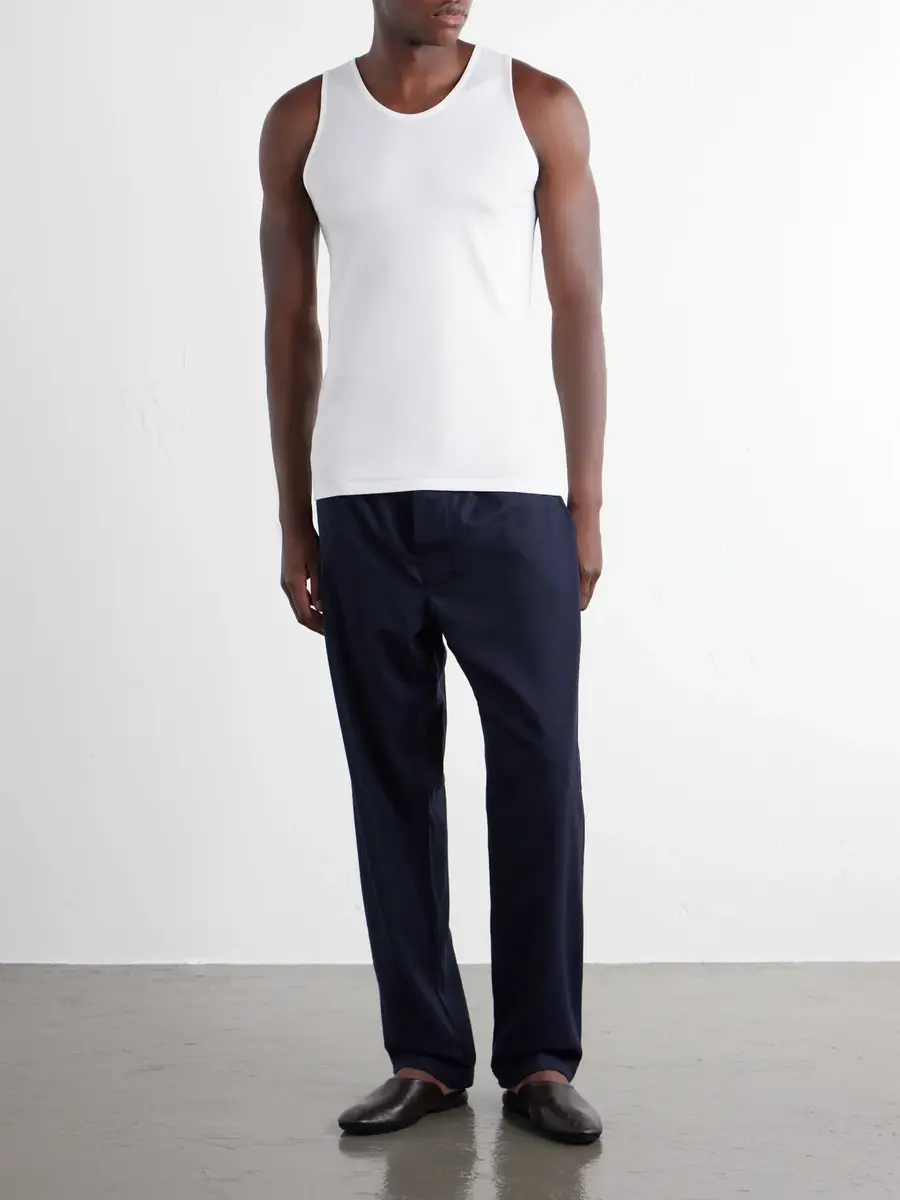 Zimmerli Sea Island Cotton-Jersey Tank Top - Men | Thumbnail 2 Zimmerli Sea Island Cotton-Jersey Tank Top - Men | Thumbnail 2