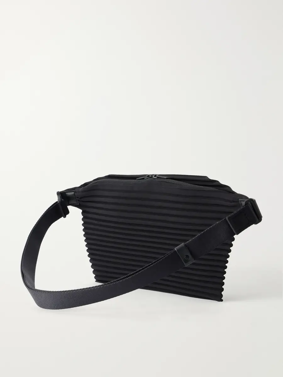 Homme Plissé Issey Miyake Slim Pleated Belt Bag - Men | Thumbnail 4