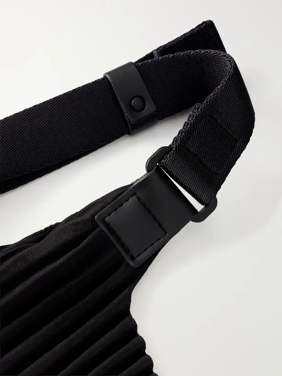 Homme Plissé Issey Miyake Slim Pleated Belt Bag - Men | Thumbnail 5