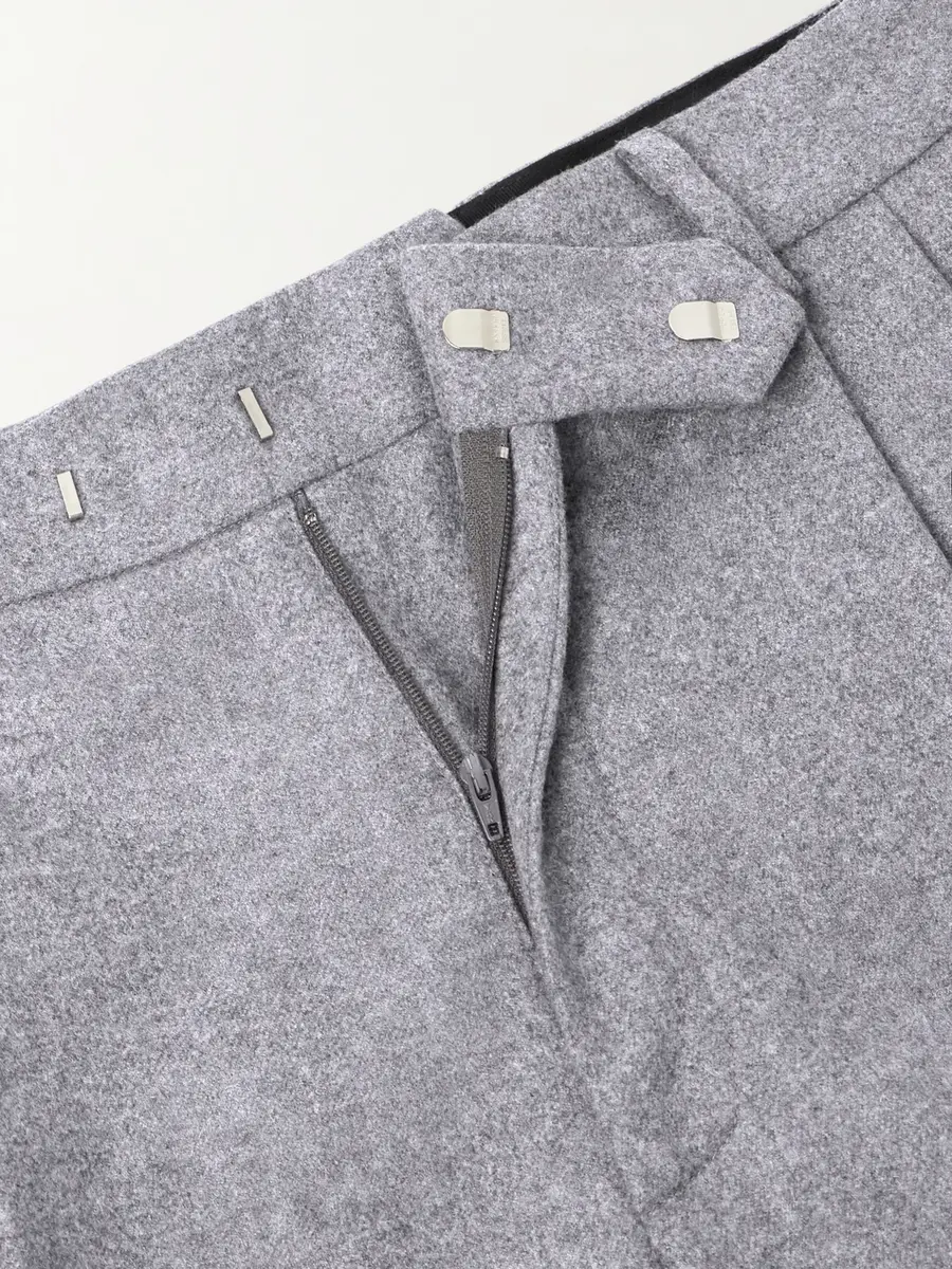 Gabriela Hearst Arthur Wool and Cashmere-Blend Tapered-Leg Trousers - Men | Thumbnail 6