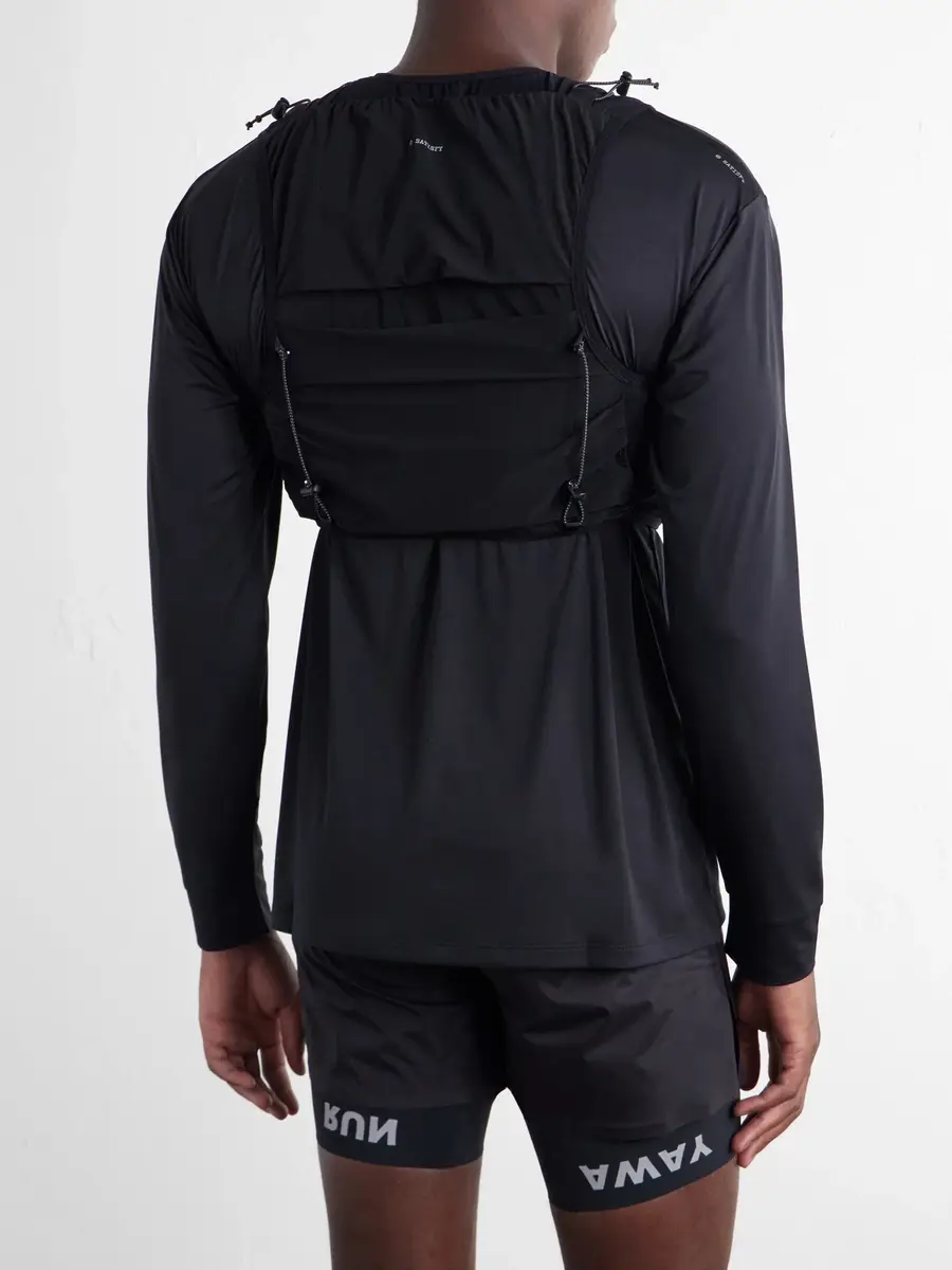Satisfy Logo-Print Appliquéd TechSilk™ Drift and CORDURA® Hydration Vest, 5L - Men | Thumbnail 3 Satisfy Logo-Print Appliquéd TechSilk™ Drift and CORDURA® Hydration Vest, 5L - Men | Thumbnail 3