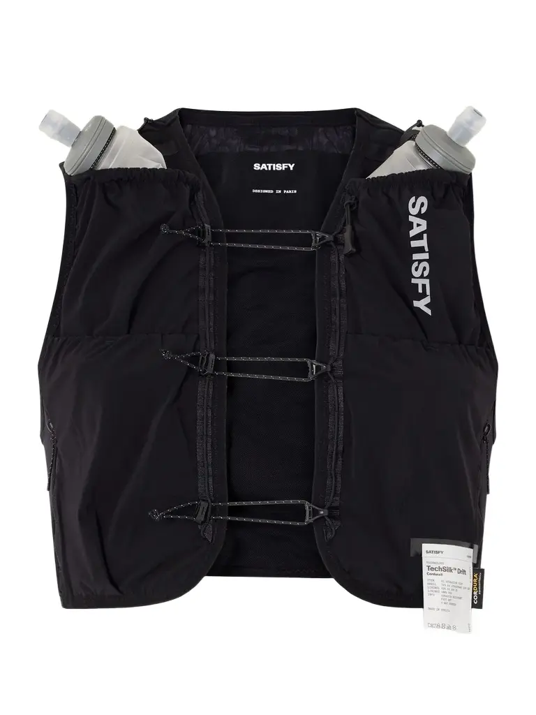 Satisfy Logo-Print Appliquéd TechSilk™ Drift and CORDURA® Hydration Vest, 5L - Men