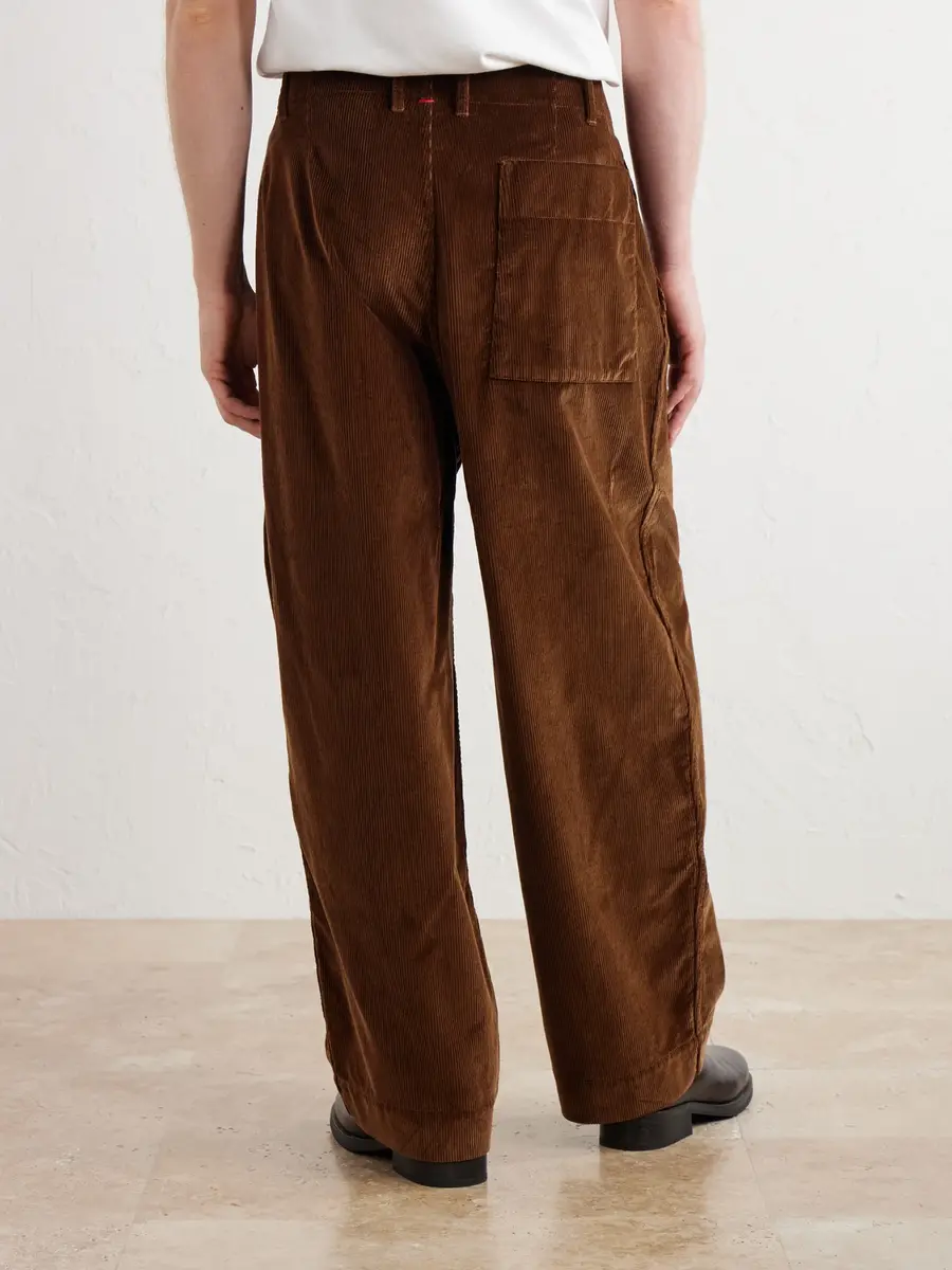 Casey Casey Albello Straight-Leg Cotton-Corduroy Trousers - Men | Thumbnail 4