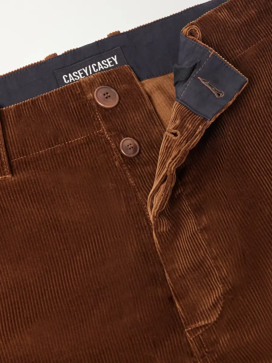 Casey Casey Albello Straight-Leg Cotton-Corduroy Trousers - Men | Thumbnail 6