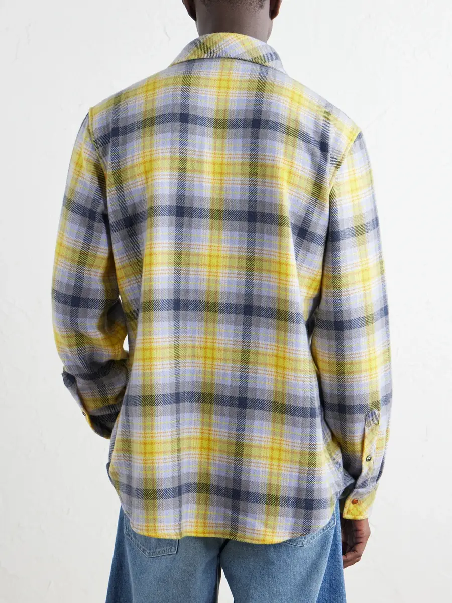 God’s True Cashmere Checked Cashmere Shirt - Men | Thumbnail 4
