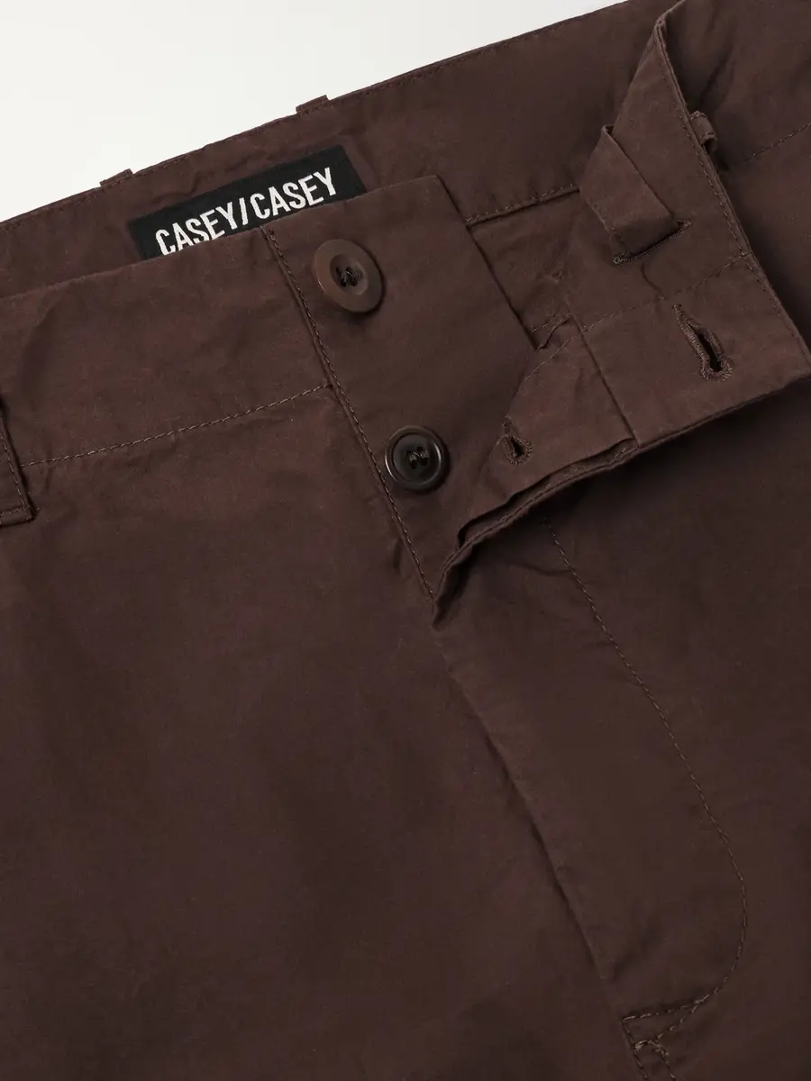 Casey Casey Abel Wide-Leg Cotton Trousers - Men | Thumbnail 6