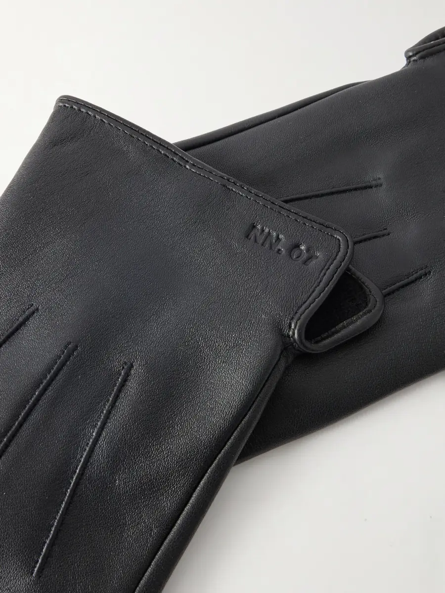 NN07 Him 80048 Leather Gloves - Men | Thumbnail 2 NN07 Him 80048 Leather Gloves - Men | Thumbnail 2