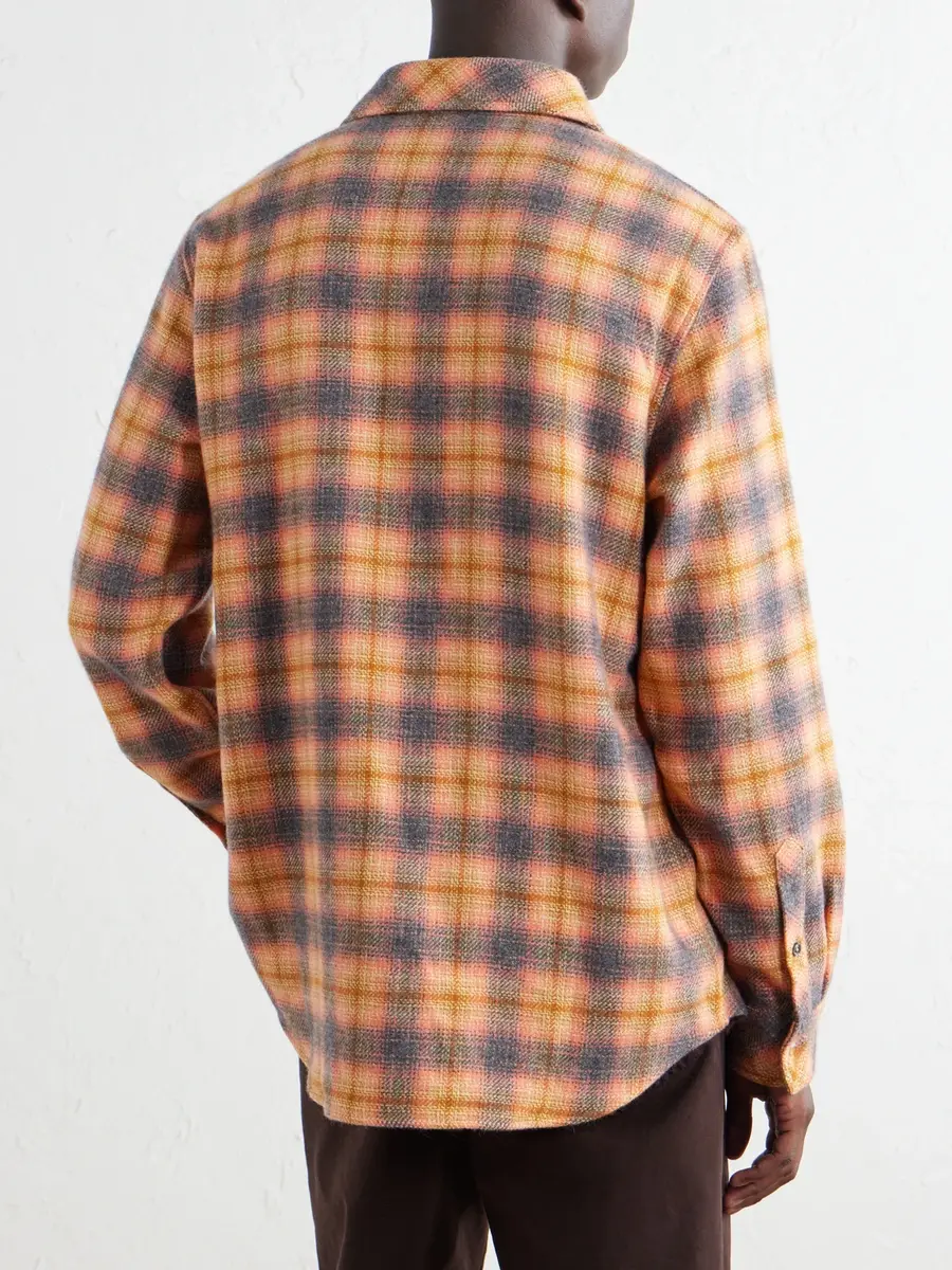 God’s True Cashmere Checked Cashmere Shirt - Men | Thumbnail 4