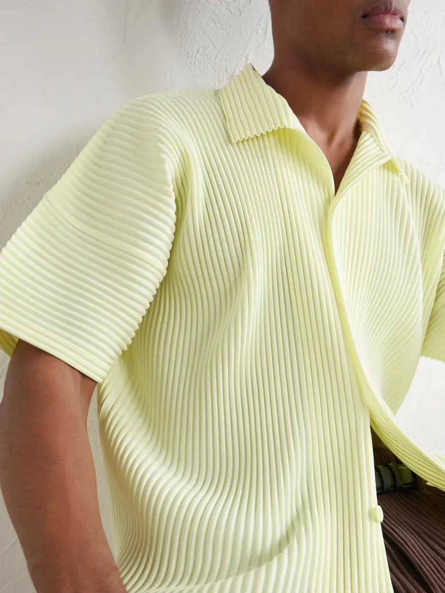 Homme Plissé Issey Miyake August Pleated Shirt - Men | Thumbnail 5 Homme Plissé Issey Miyake August Pleated Shirt - Men | Thumbnail 5