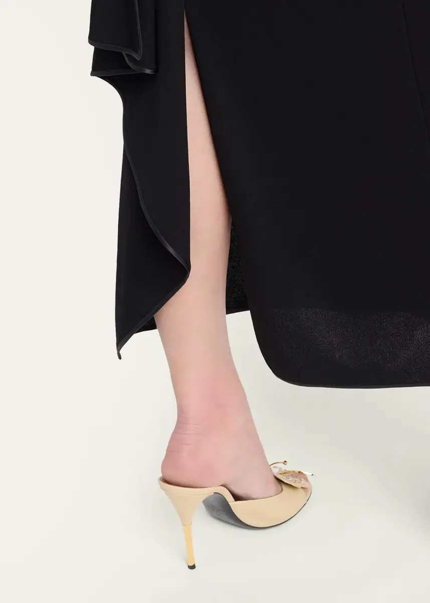 Valentino Garavani Cowl-Neck Column Maxi Dress | Thumbnail 5