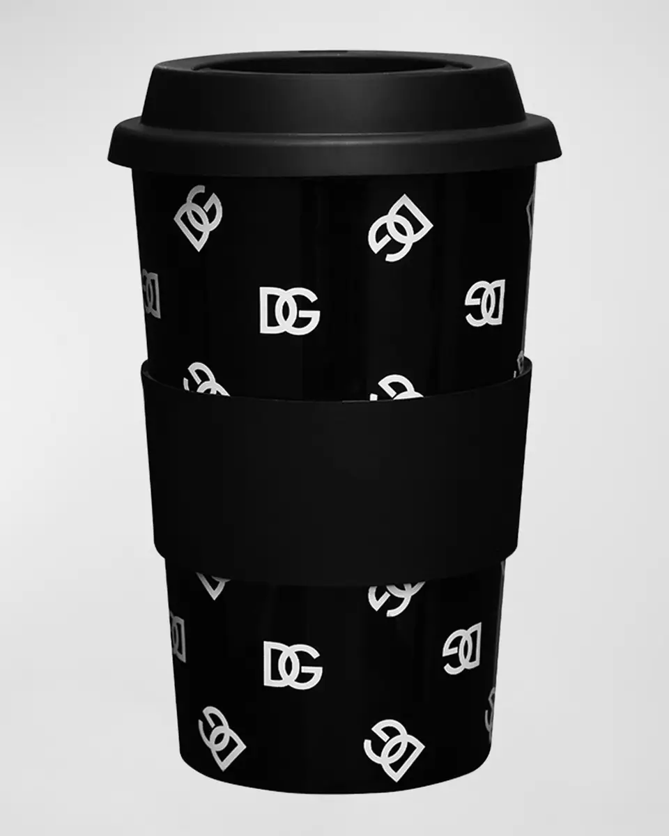 Dolce & Gabbana Casa DG Logo Mug With Lid | Thumbnail 5 Dolce & Gabbana Casa DG Logo Mug With Lid | Thumbnail 5