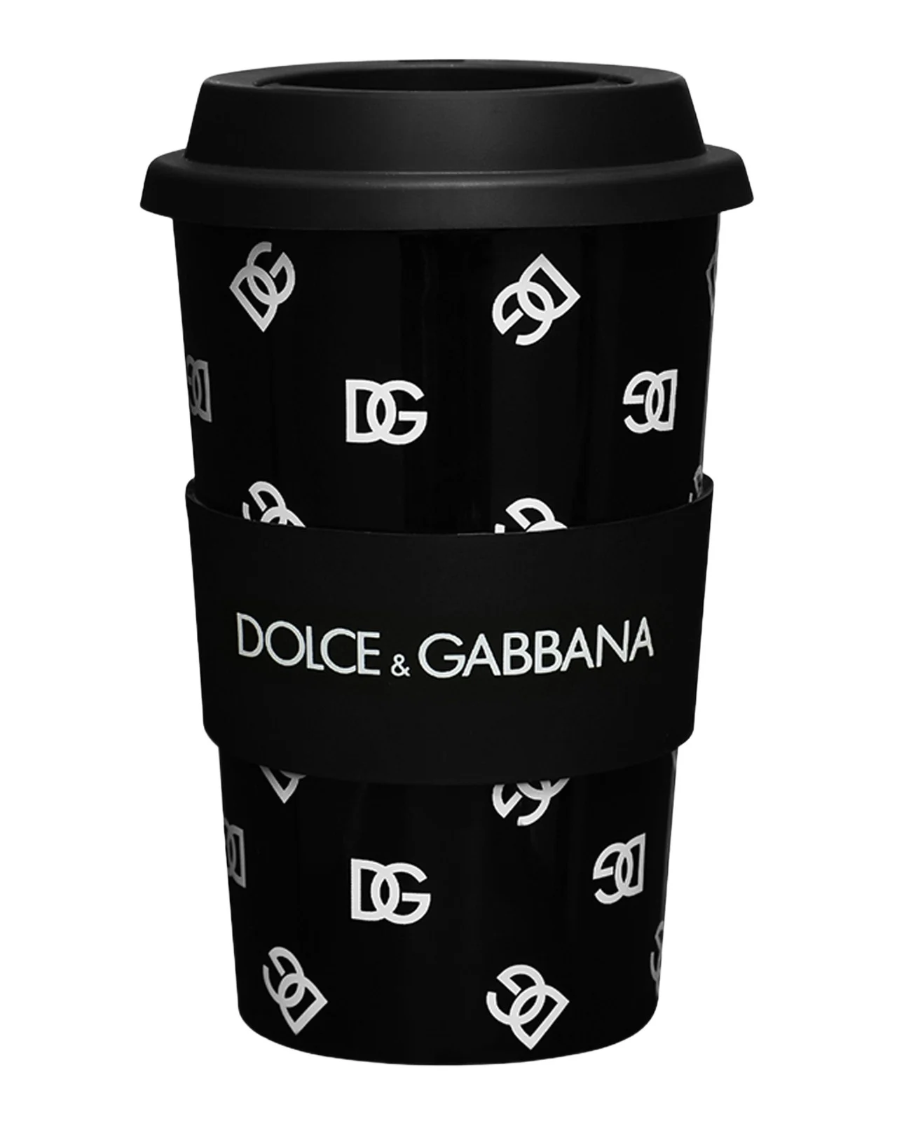 Dolce & Gabbana Casa DG Logo Mug With Lid