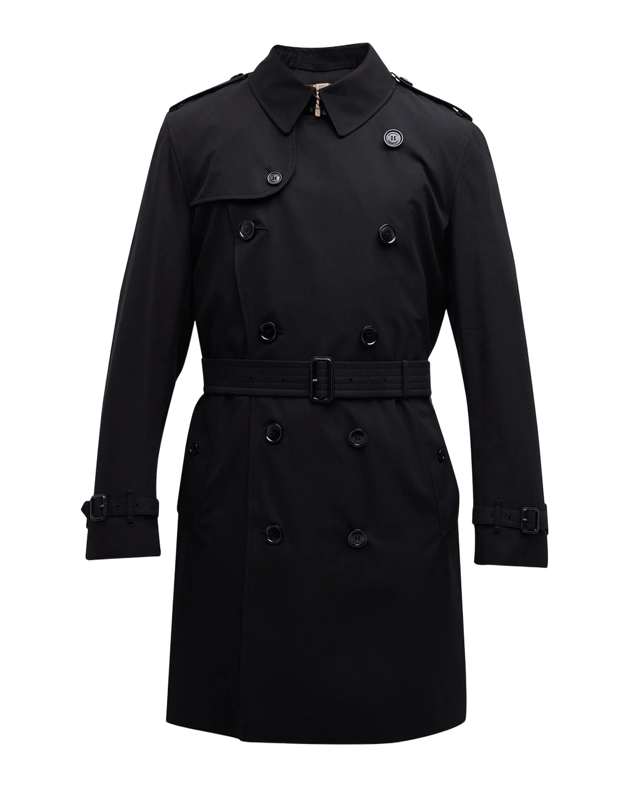 Burberry Men's Kensington Gabardine Trench Coat