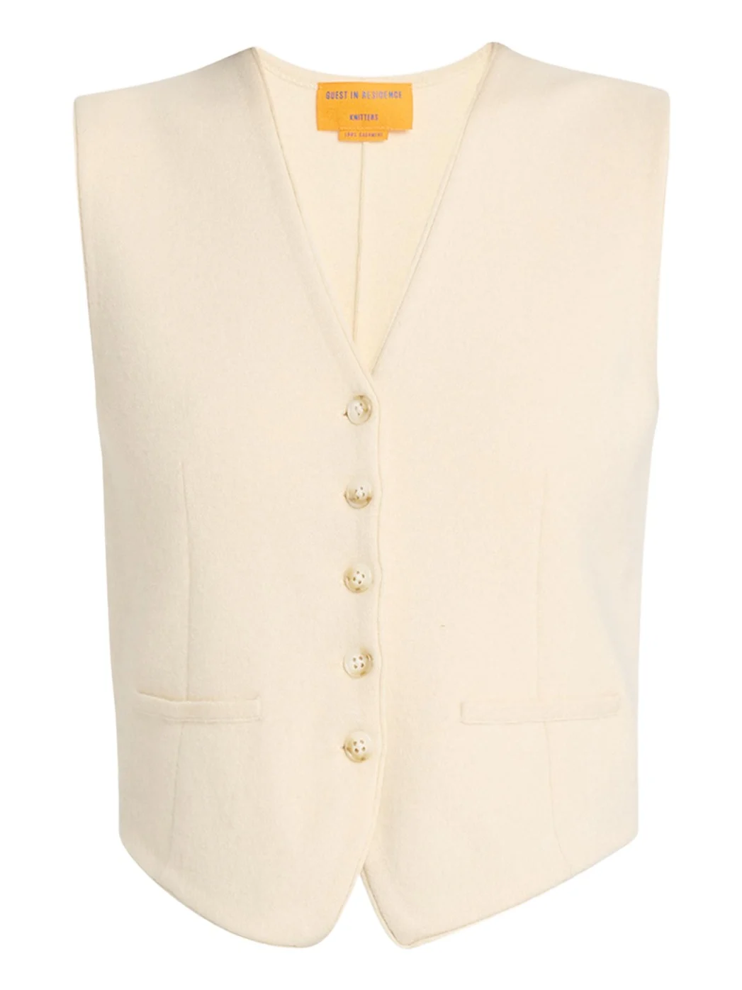 Tailored Cashmere Vest