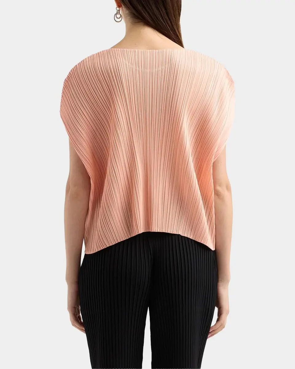 Issey Miyake Monthly Colors: July Pleats Short-Sleeve Top | Thumbnail 3 Issey Miyake Monthly Colors: July Pleats Short-Sleeve Top | Thumbnail 3