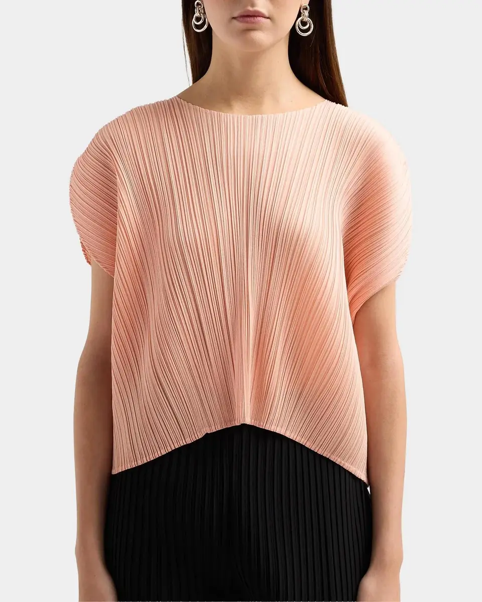 Issey Miyake Monthly Colors: July Pleats Short-Sleeve Top | Thumbnail 5 Issey Miyake Monthly Colors: July Pleats Short-Sleeve Top | Thumbnail 5
