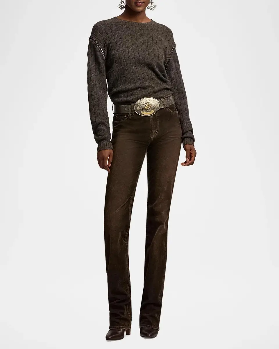 Ralph Lauren Collection Walton Slim Bootcut Jeans | Thumbnail 2 Ralph Lauren Collection Walton Slim Bootcut Jeans | Thumbnail 2