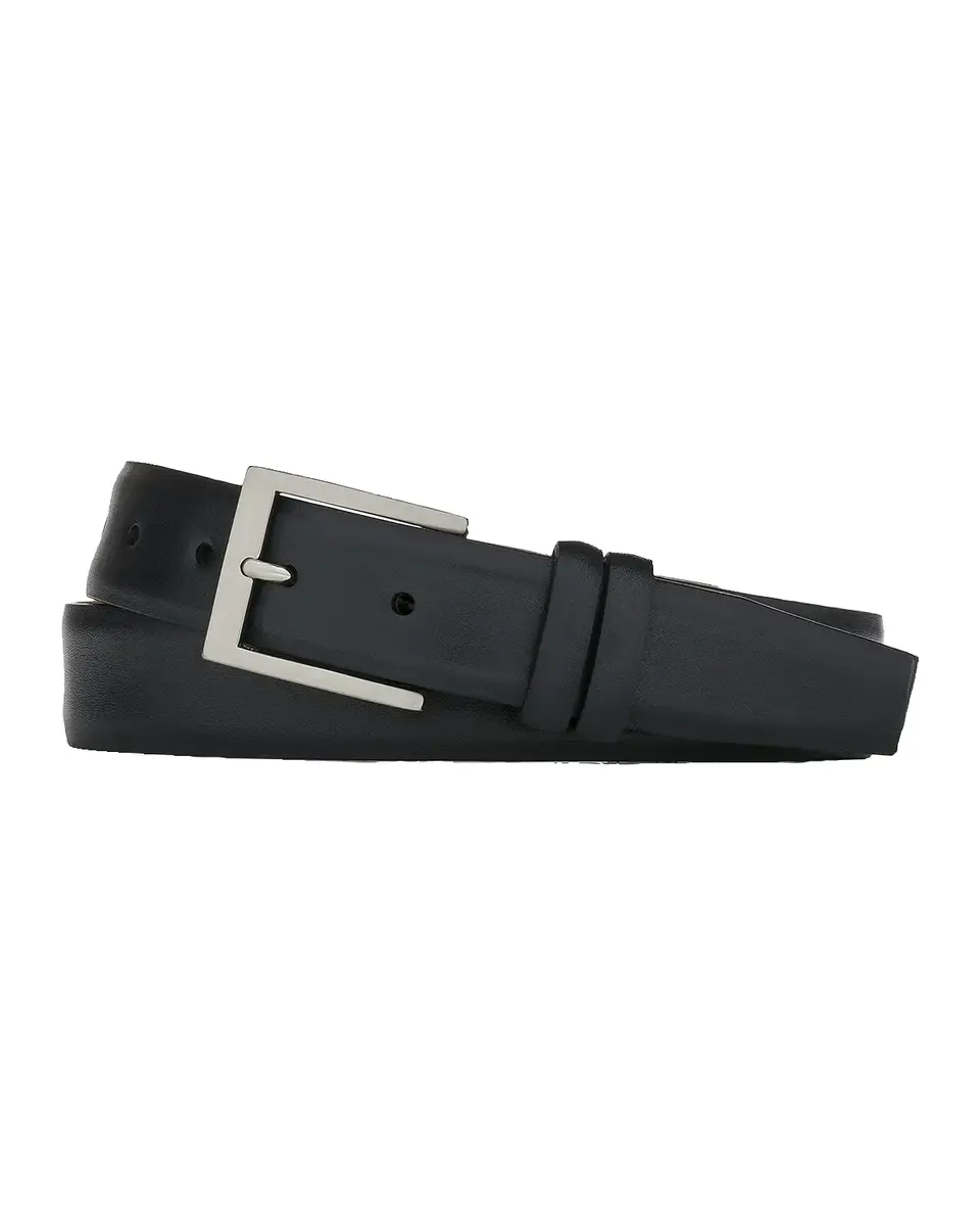 W. Kleinberg Men's Semi-Matte Calf Leather Belt | Thumbnail 2 W. Kleinberg Men's Semi-Matte Calf Leather Belt | Thumbnail 2