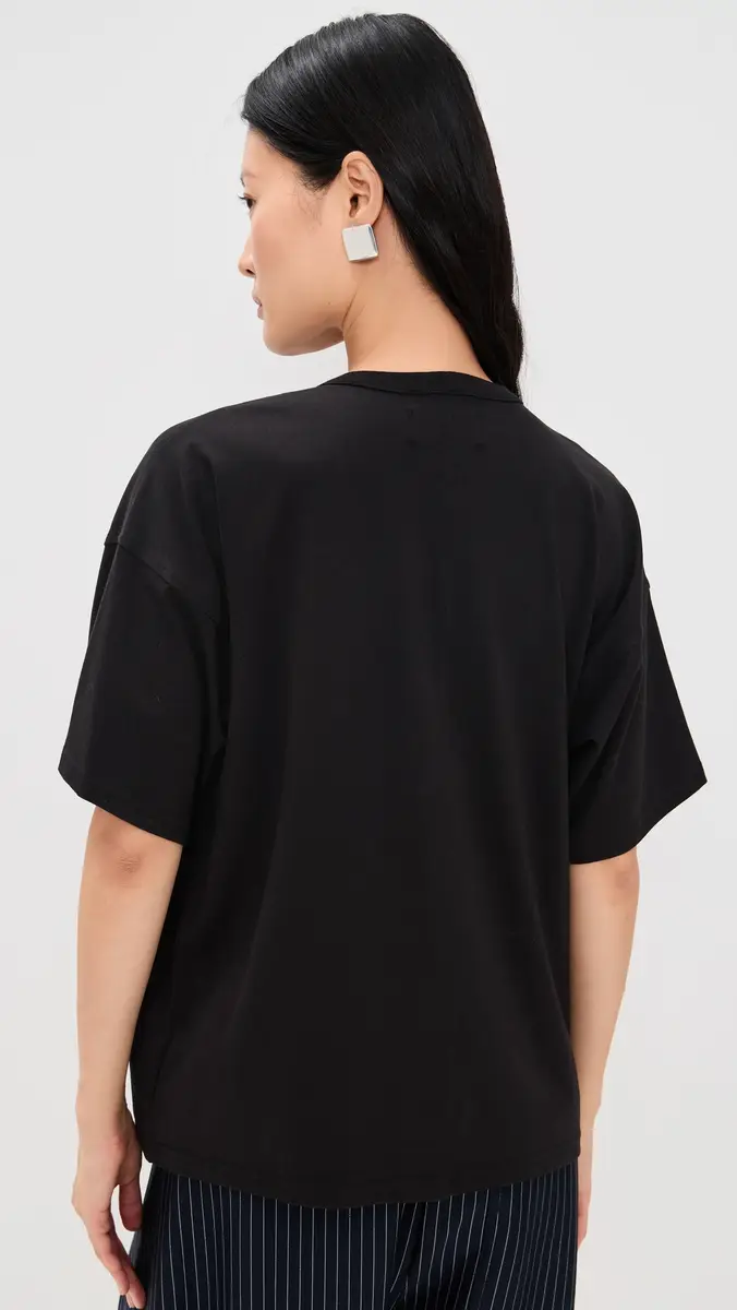 Sold Out NYC The Oversized Tee in Black Black | Thumbnail 3