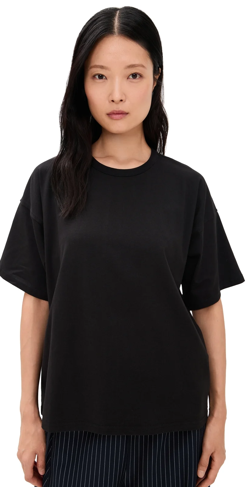 Sold Out NYC The Oversized Tee in Black Black