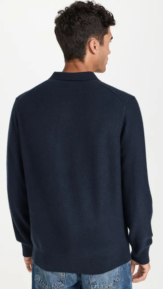Vince Boiled Cashmere Johnny Collar Sweater | Thumbnail 3 Vince Boiled Cashmere Johnny Collar Sweater | Thumbnail 3