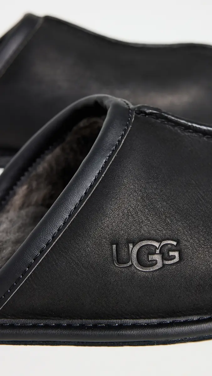 UGG Scuff Leather Slippers | Thumbnail 5 UGG Scuff Leather Slippers | Thumbnail 5