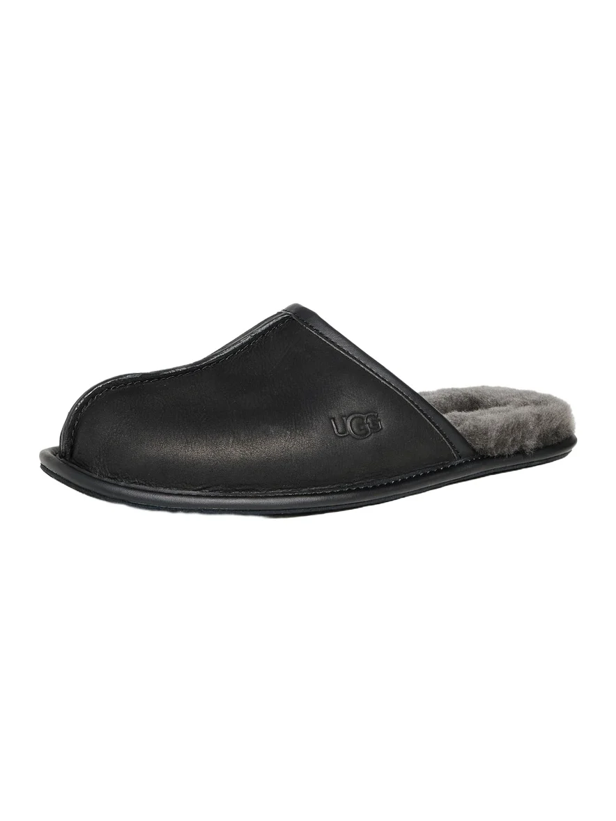 UGG Scuff Leather Slippers