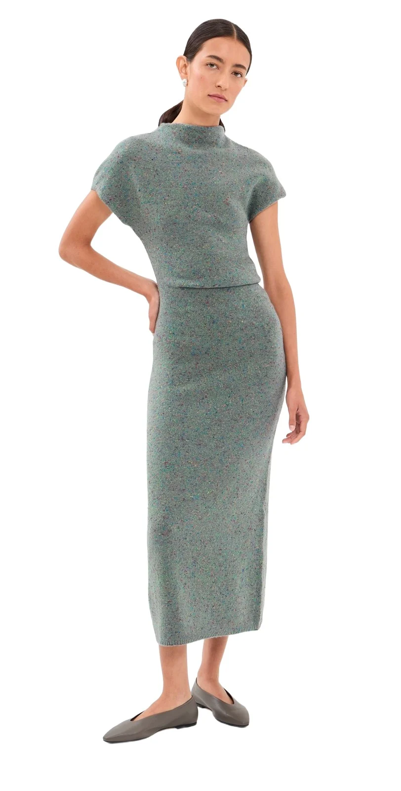 Proenza Schouler Abie Dress In Dress In Donegal Knit
