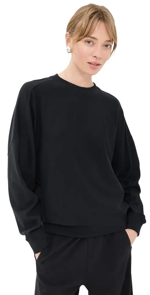 Tibi Lightweight Crewneck Sweatshirt