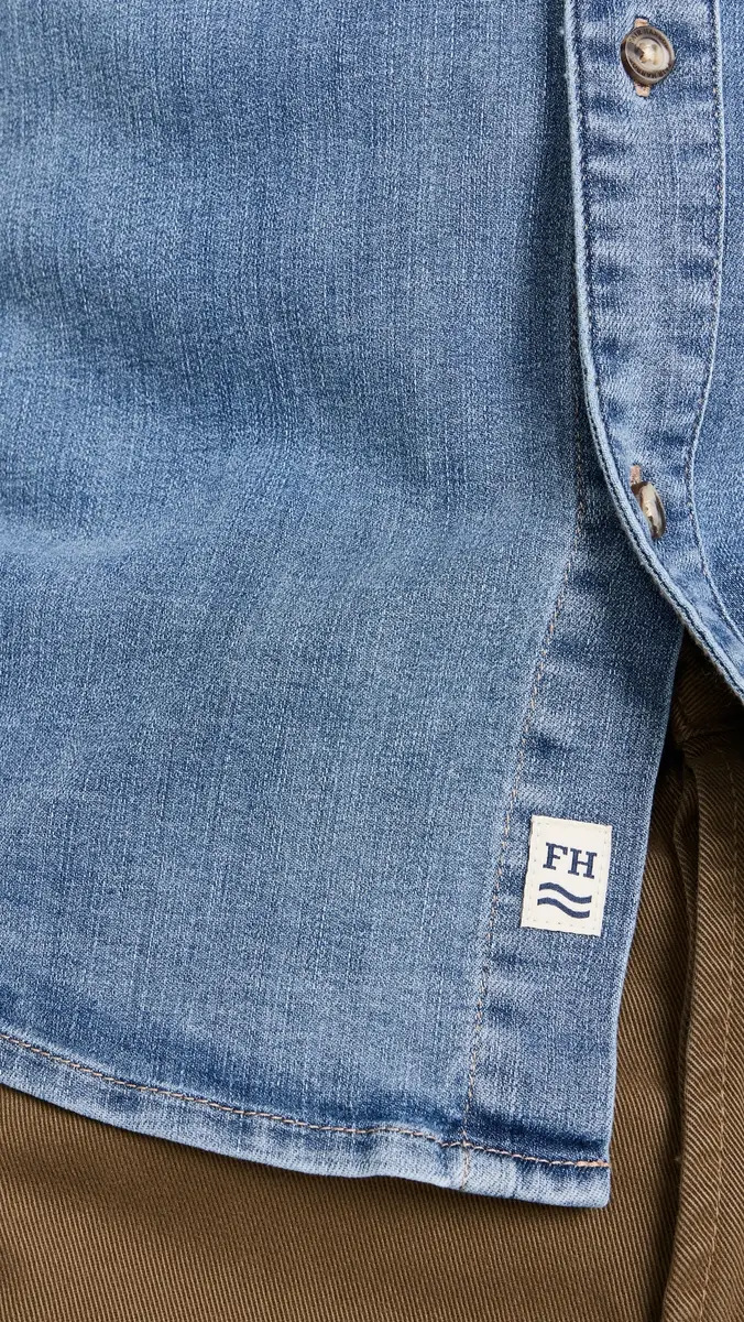 Fair Harbor The Driftwood Denim Shirt | Thumbnail 6 Fair Harbor The Driftwood Denim Shirt | Thumbnail 6