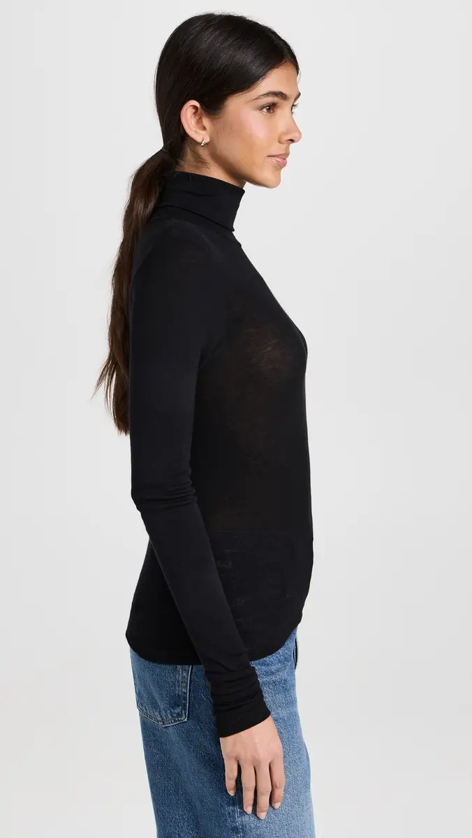 Sold Out NYC The Cashmere Turtleneck in Black Black | Thumbnail 4 Sold Out NYC The Cashmere Turtleneck in Black Black | Thumbnail 4