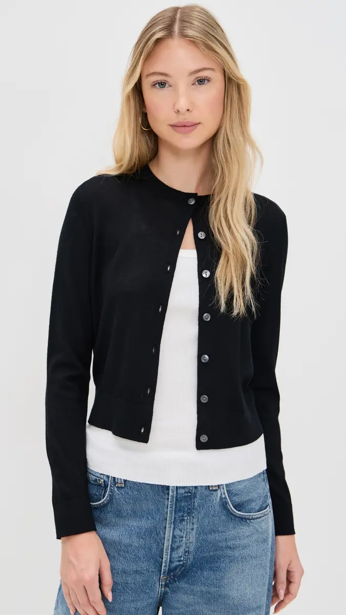 Sold Out NYC The Refined Cardi In Black Black | Thumbnail 2 Sold Out NYC The Refined Cardi In Black Black | Thumbnail 2